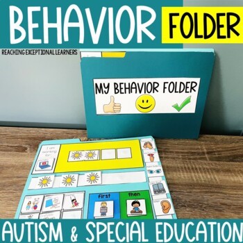 Behavior Support Folder for Autism and Special Education