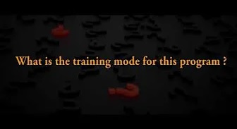 what is the training mode for this program