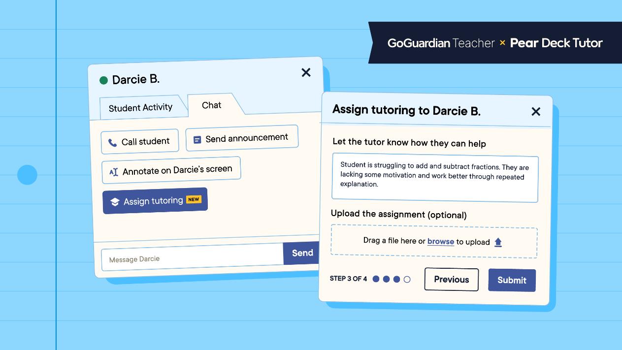 Pear Deck Tutor