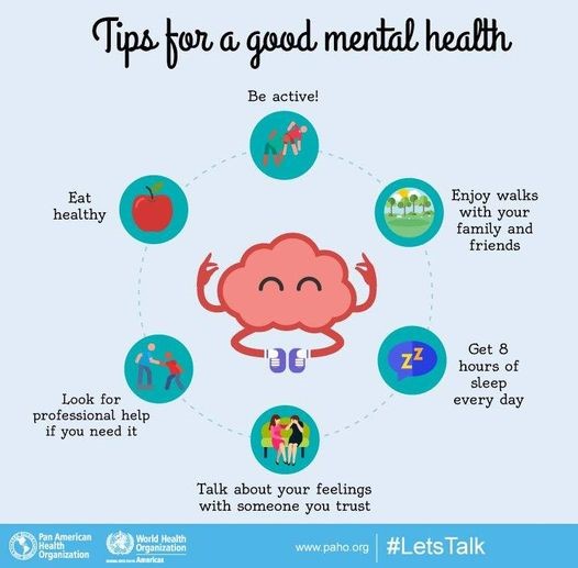 Tips for a good mental health